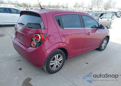 2014 Chevrolet Sonic Lt Auto из США, поврежденный, VIN 1G1JC6SH0E4130807